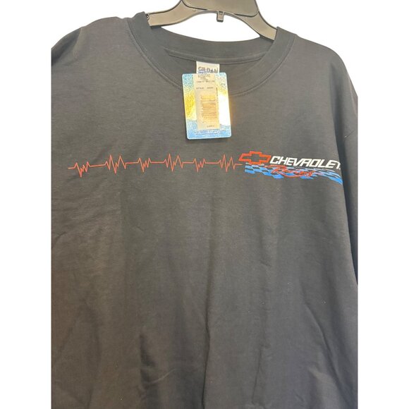 Vintage Chevrolet Racing Monte Carlo Gildan T-Shirt Men’s Size L Black Nascar De - Picture 6 of 7